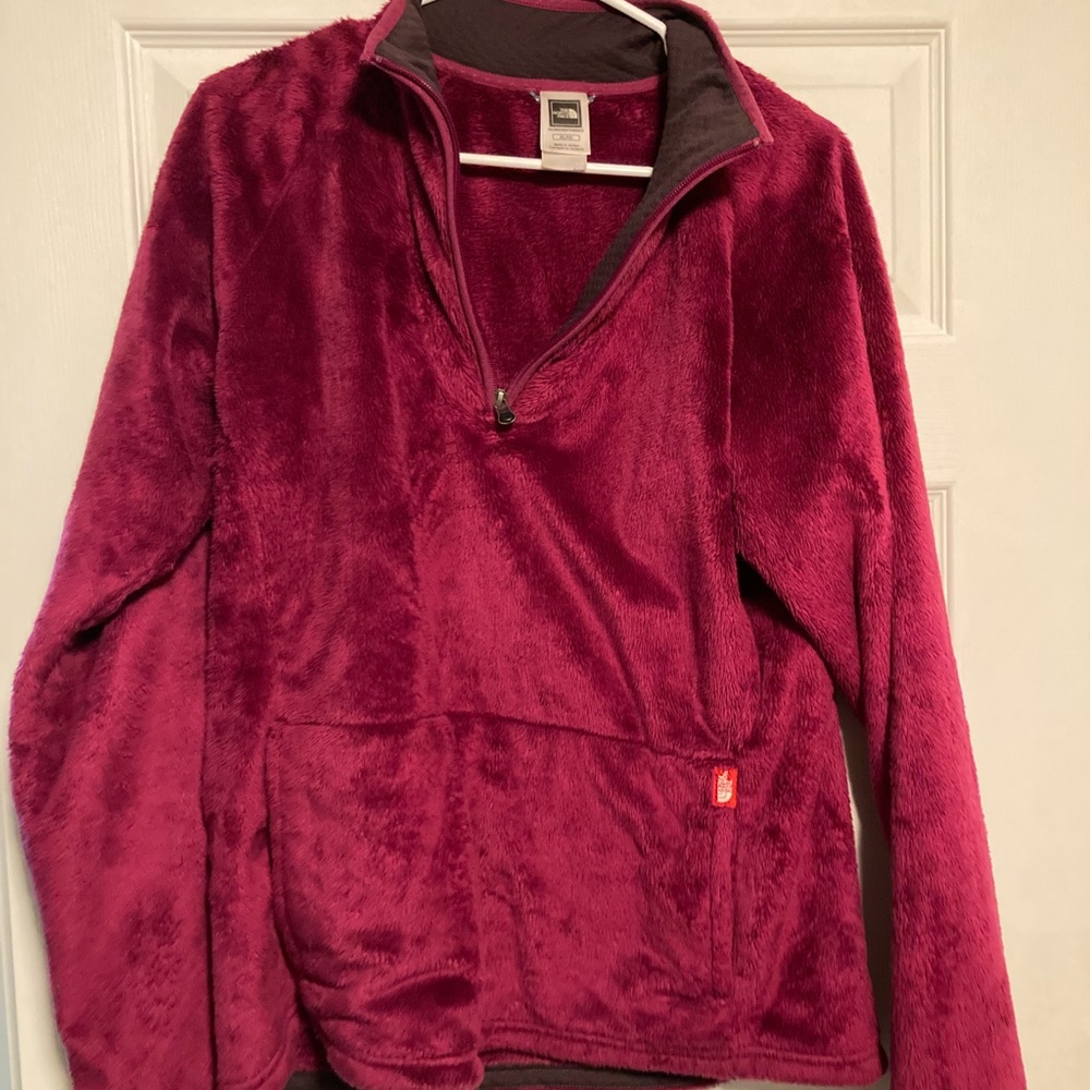 North Face super soft pullover fleece